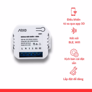 ario Module điều khiển 1 kênh thông minh BLE 0