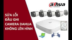 camera dahua khong len hinh